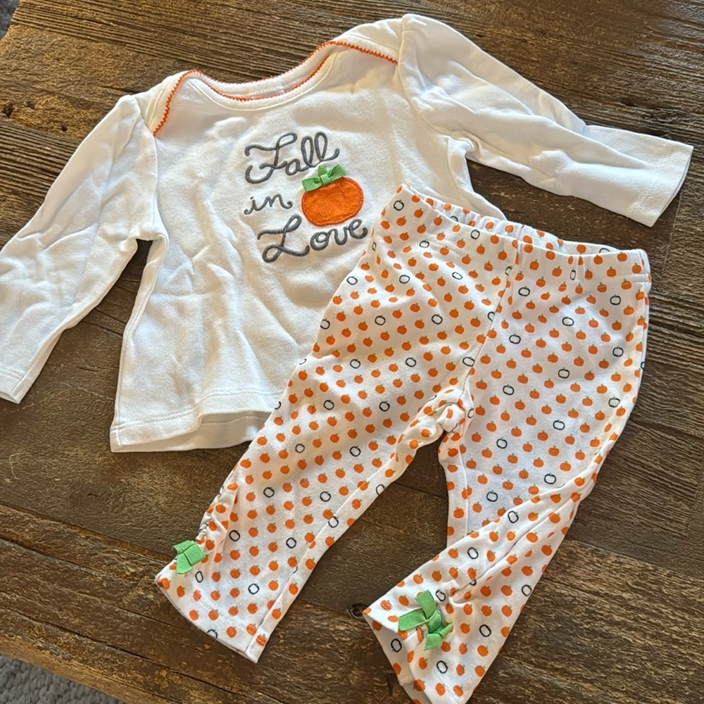 Gymboree “Fall in Love” Matching Outfit